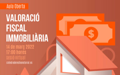 Aula Oberta sobre valoració fiscal immobiliària