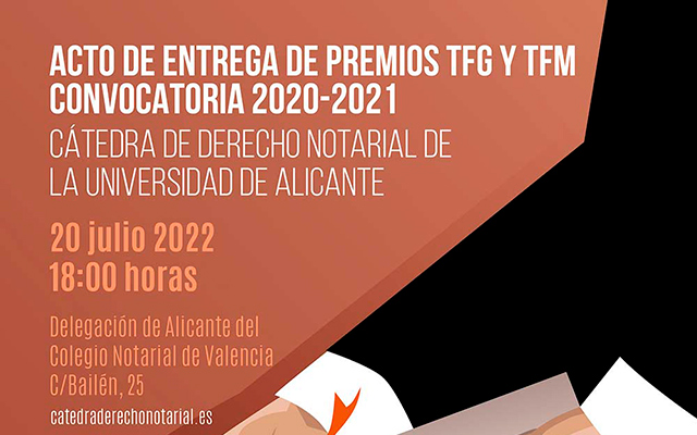 Acto de entrega de Premios TFG y TFM 2020-2021-VAL